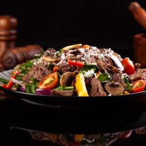 سلطة اسادو مدخن